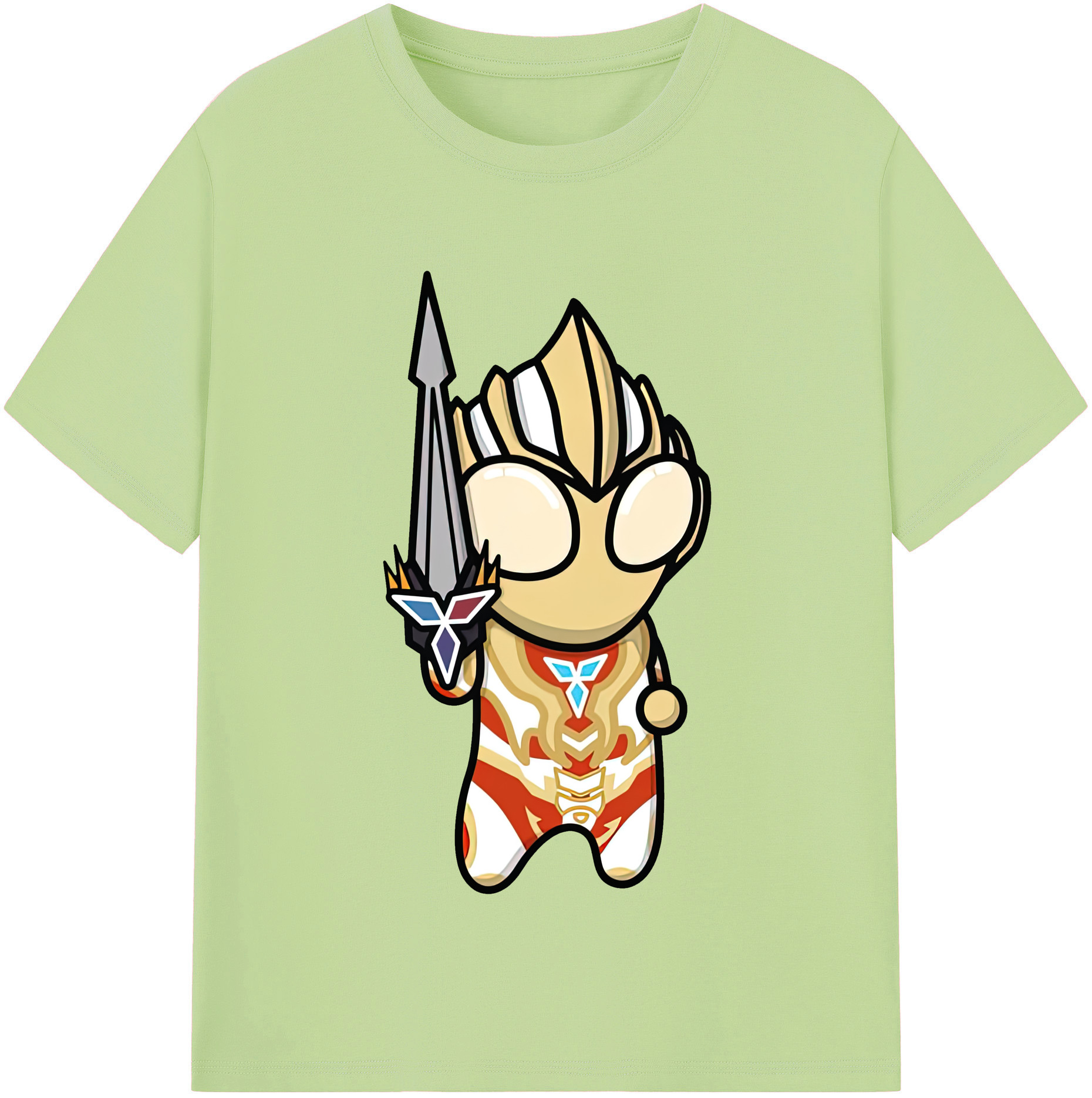（画像用） ウルトラマン Ultraman 綿100％半袖Tシャツ（フロントプリント）